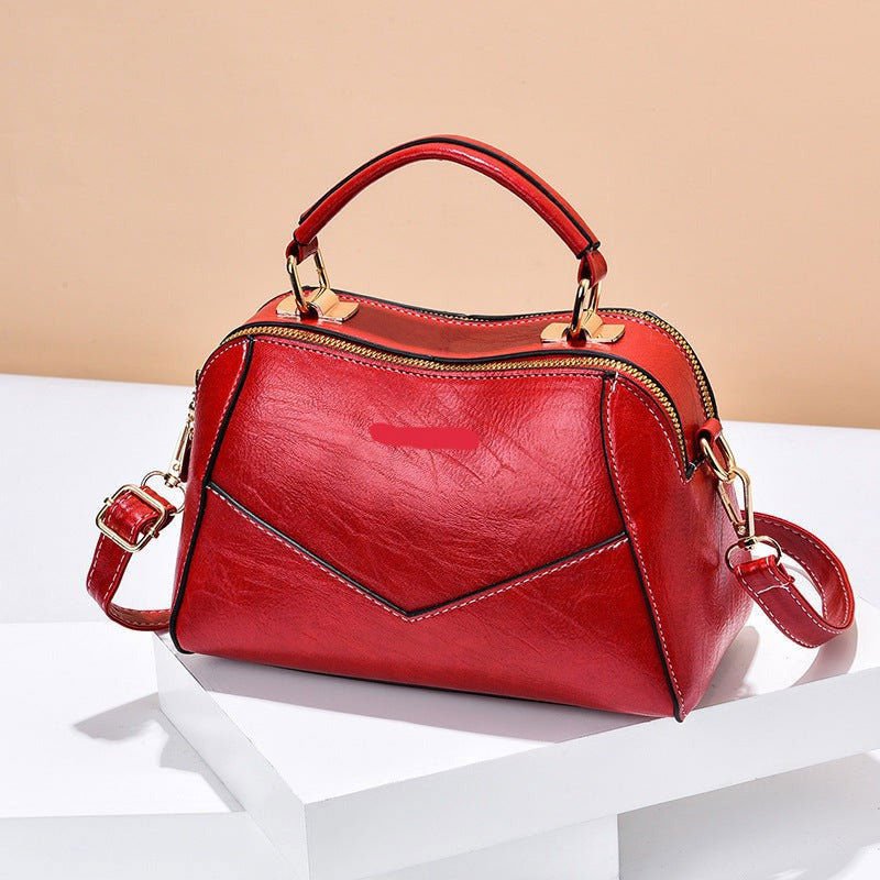 LovelyRLovely LovelyRLovely One-Shoulder Diagonal Bag Red LovelyRLovely One-Shoulder Diagonal Bag