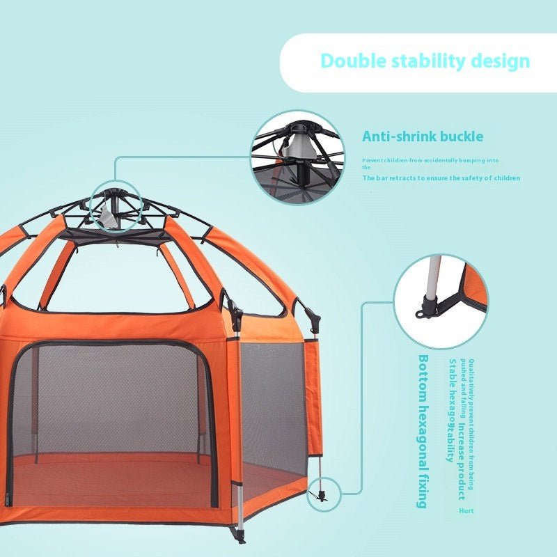 LovelyRLovely LovelyRLovely Open-type Children's 360 D LovelyRLovely Open-type Children's 360 Degrees Playpen