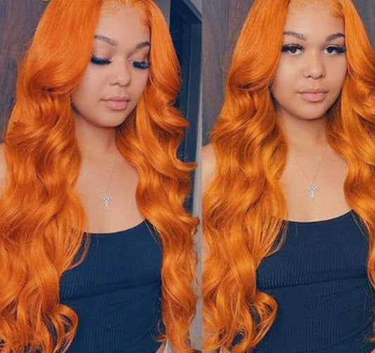 LovelyRLovely LovelyRLovely Orange Real Hair LovelyRLovely Orange Real Hair Weave