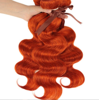 LovelyRLovely LovelyRLovely Orange Real Hair LovelyRLovely Orange Real Hair Weave