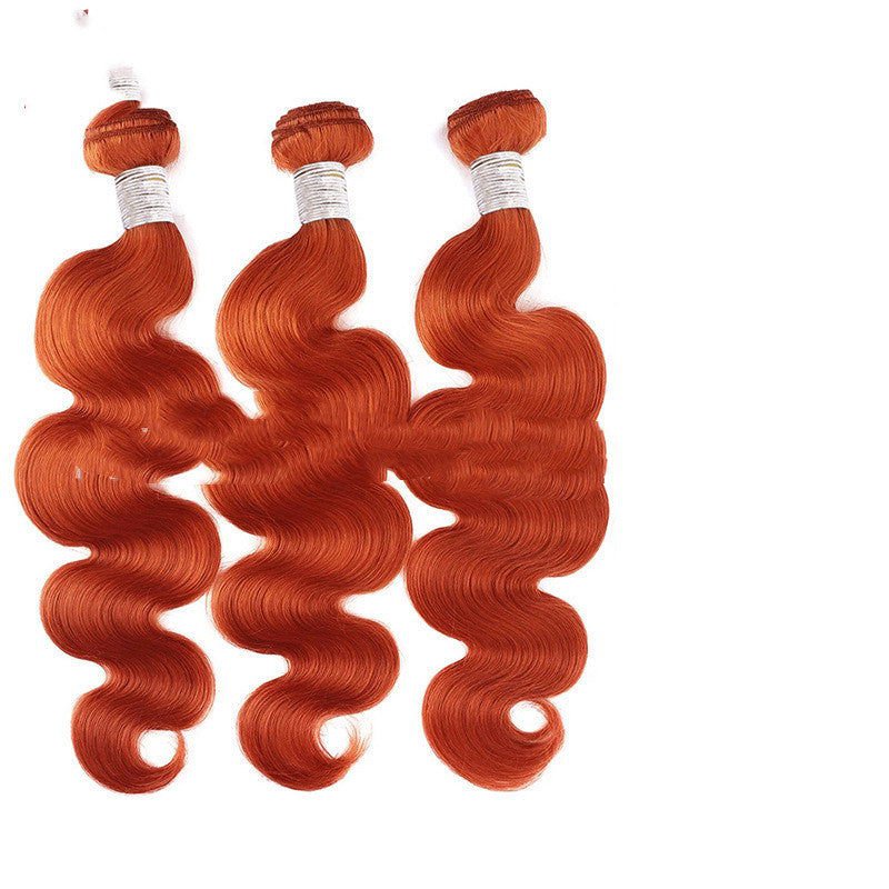 LovelyRLovely LovelyRLovely Orange Real Hair Orange / 10inch LovelyRLovely Orange Real Hair Weave