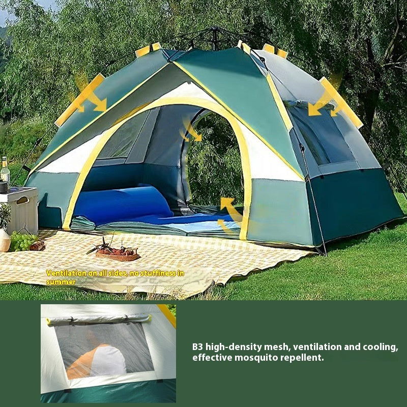 LovelyRLovely LovelyRLovely Outdoor Camping 3-4 People LovelyRLovely Outdoor Camping 3-4 People Automatic Tent