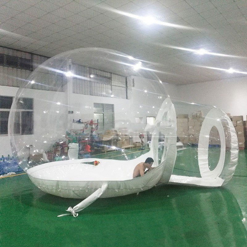 LovelyRLovely LovelyRLovely Outdoor Large Inflatable P White / Diameter 3M / EU LovelyRLovely Outdoor Large Inflatable PVC Transparent Tent