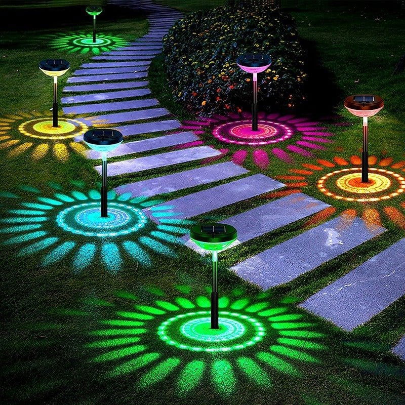 LovelyRLovely LovelyRLovely Outdoor Solar Lawn Project LovelyRLovely Outdoor Solar Lawn Projection Water Droplet Lights