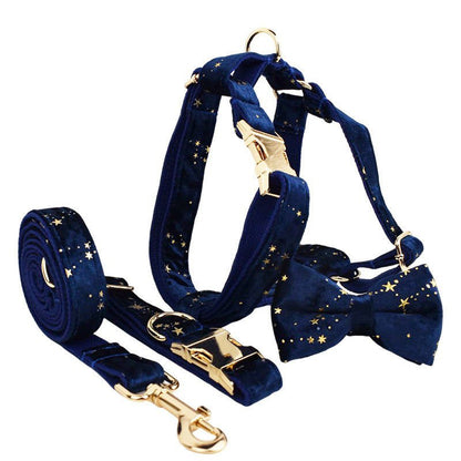 LovelyRLovely LovelyRLovely Pet Dog Collar Sets Blue / L LovelyRLovely Pet Dog Collar Sets