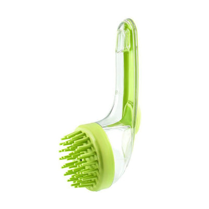 LovelyRLovely LovelyRLovely Pet Liquid Cleaning Massag Shampoo Brush Green / ZY71 LovelyRLovely Pet Liquid Cleaning Massage Comb