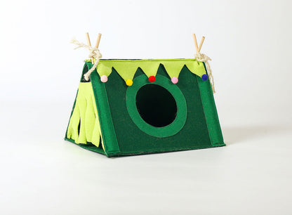 LovelyRLovely LovelyRLovely Pet Rabbit Corner House Te Green / L LovelyRLovely Pet Rabbit Corner House Tent