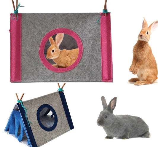 LovelyRLovely LovelyRLovely Pet Rabbit Corner House Te LovelyRLovely Pet Rabbit Corner House Tent