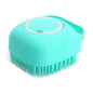 LovelyRLovely LovelyRLovely Pet Shampoo Massager Brush Blue LovelyRLovely Pet Shampoo Massager Brush