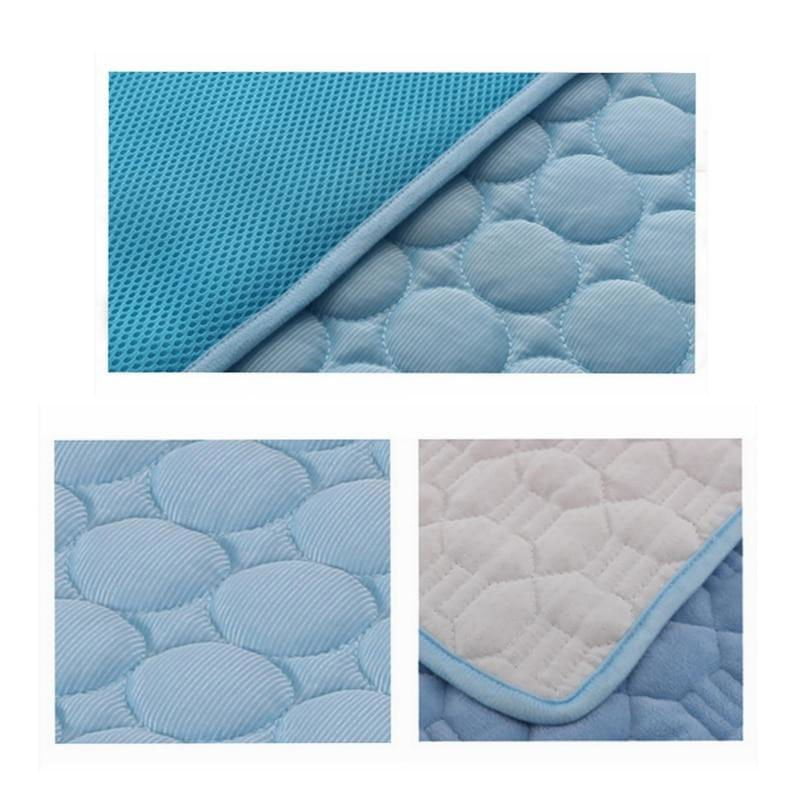 LovelyRLovely LovelyRLovely Pet Silk Cold Nest Pad For LovelyRLovely Pet Silk Cold Nest Pad For Cooling In Summer