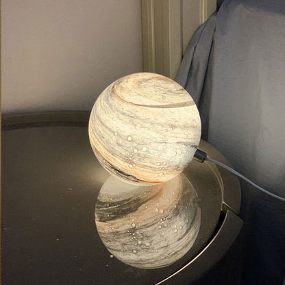 LovelyRLovely LovelyRLovely Planet Moon Table Lamp 3 color 120mm / USB remote control 7 colors LovelyRLovely Planet Moon Table Lamp