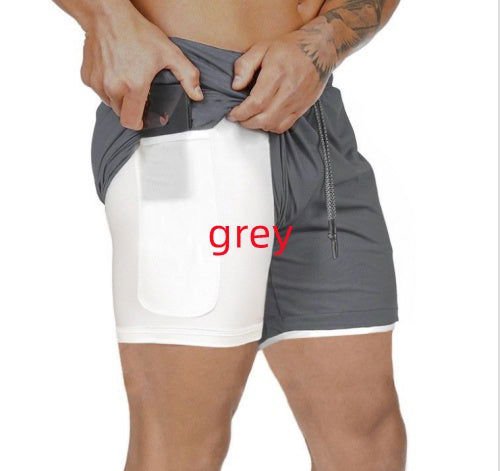 LovelyRLovely LovelyRLovely Pocket Compression Shorts Gray / S LovelyRLovely Pocket Compression Shorts