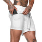 LovelyRLovely LovelyRLovely Pocket Compression Shorts white / L LovelyRLovely Pocket Compression Shorts