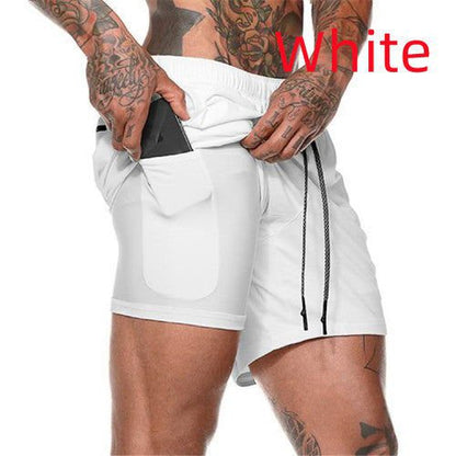 LovelyRLovely LovelyRLovely Pocket Compression Shorts White / S LovelyRLovely Pocket Compression Shorts