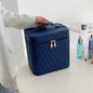 LovelyRLovely LovelyRLovely Portable Cosmetic Bag With Blue / L LovelyRLovely Portable Cosmetic Bag With Mirror