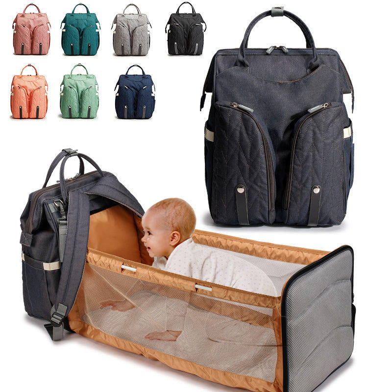 LovelyRLovely LovelyRLovely Portable Folding Crib Mumm LovelyRLovely Portable Folding Crib Mummy Bag