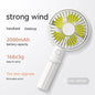 LovelyRLovely LovelyRLovely Portable Folding Electric Glacier White / 2000mAH LovelyRLovely Portable Folding Electric Fan