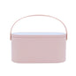 LovelyRLovely LovelyRLovely Portable Led Desk Storage Pink LovelyRLovely Portable Led Desk Storage Cosmetic Mirror Organizer Box With Light