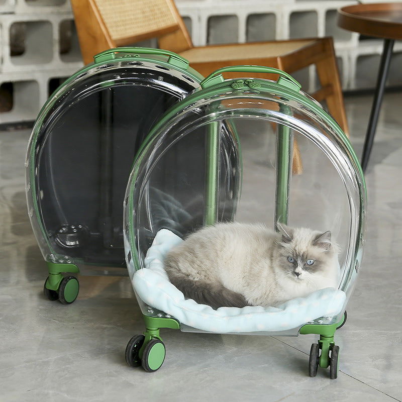 LovelyRLovely LovelyRLovely Portable Pet Trolley LovelyRLovely Portable Pet Trolley