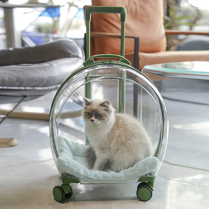 LovelyRLovely LovelyRLovely Portable Pet Trolley LovelyRLovely Portable Pet Trolley