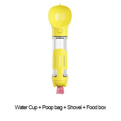 LovelyRLovely LovelyRLovely Portable Pet Water Bottle 300ml / Yellow LovelyRLovely Portable Pet Water Bottle Feeder