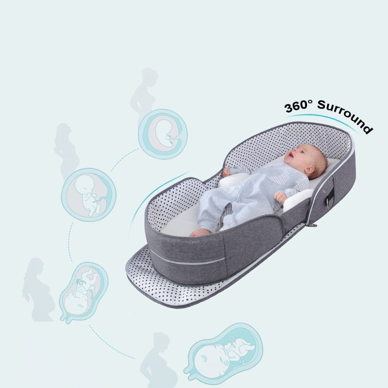 LovelyRLovely LovelyRLovely Portable Removable Folding LovelyRLovely Portable Removable Folding Baby Crib Bag