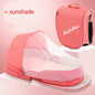 LovelyRLovely LovelyRLovely Portable Removable Folding Pink / Flagship LovelyRLovely Portable Removable Folding Baby Crib Bag