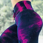 LovelyRLovely LovelyRLovely Printed Leggings Purple abstract lines / L LovelyRLovely Printed Leggings