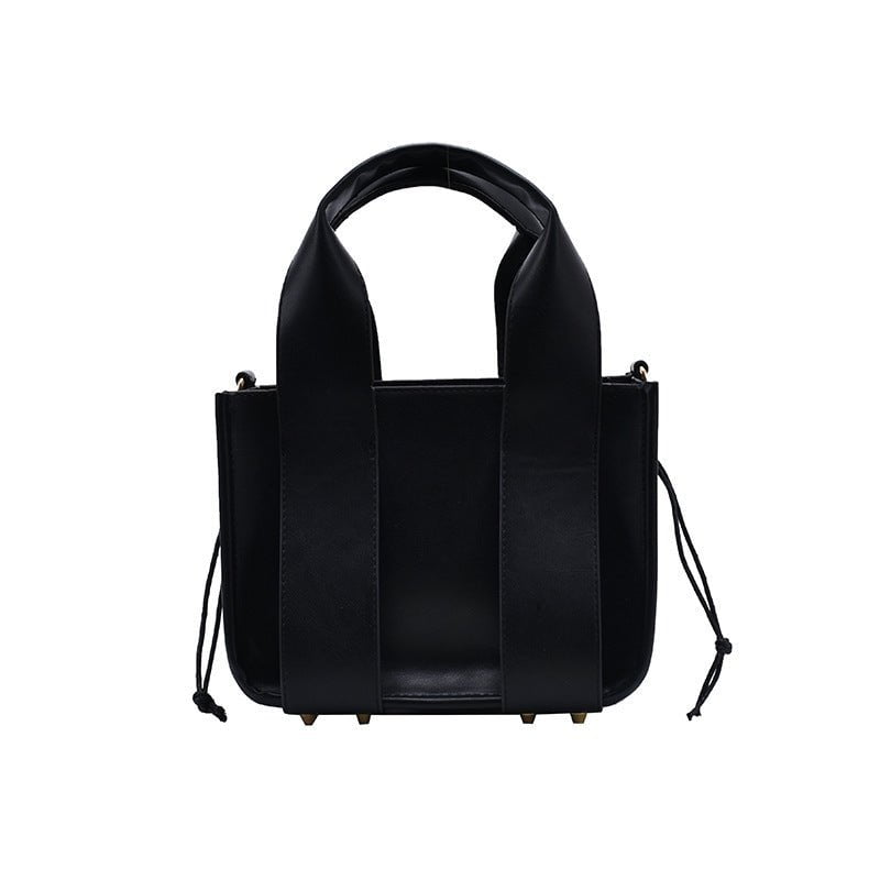 LovelyRLovely LovelyRLovely PU One-shoulder Messenger Black LovelyRLovely PU One-shoulder Messenger Bag