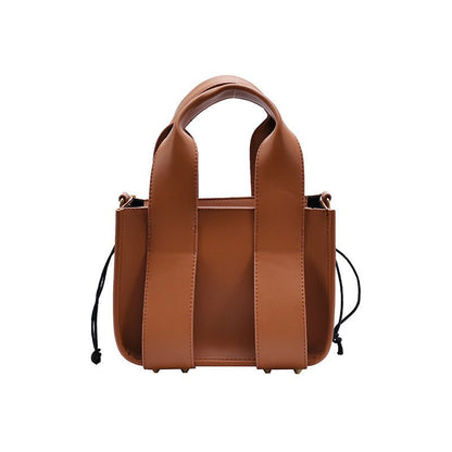 LovelyRLovely LovelyRLovely PU One-shoulder Messenger Brown LovelyRLovely PU One-shoulder Messenger Bag