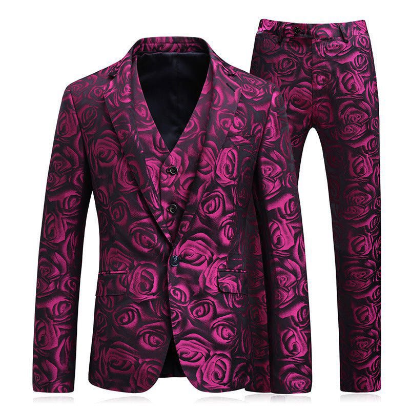 LovelyRLovely LovelyRLovely Purple Printed men's suits LovelyRLovely Purple Printed men's suits