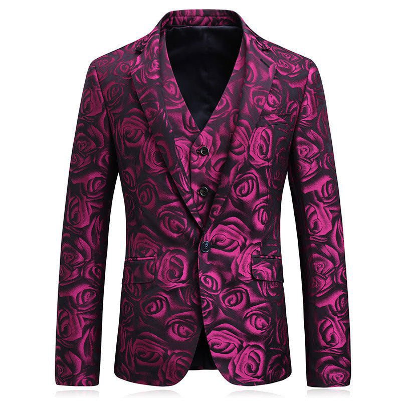 LovelyRLovely LovelyRLovely Purple Printed men's suits LovelyRLovely Purple Printed men's suits