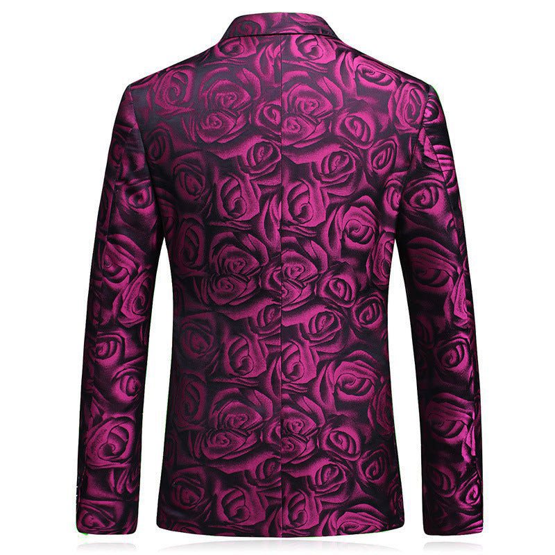 LovelyRLovely LovelyRLovely Purple Printed men's suits LovelyRLovely Purple Printed men's suits