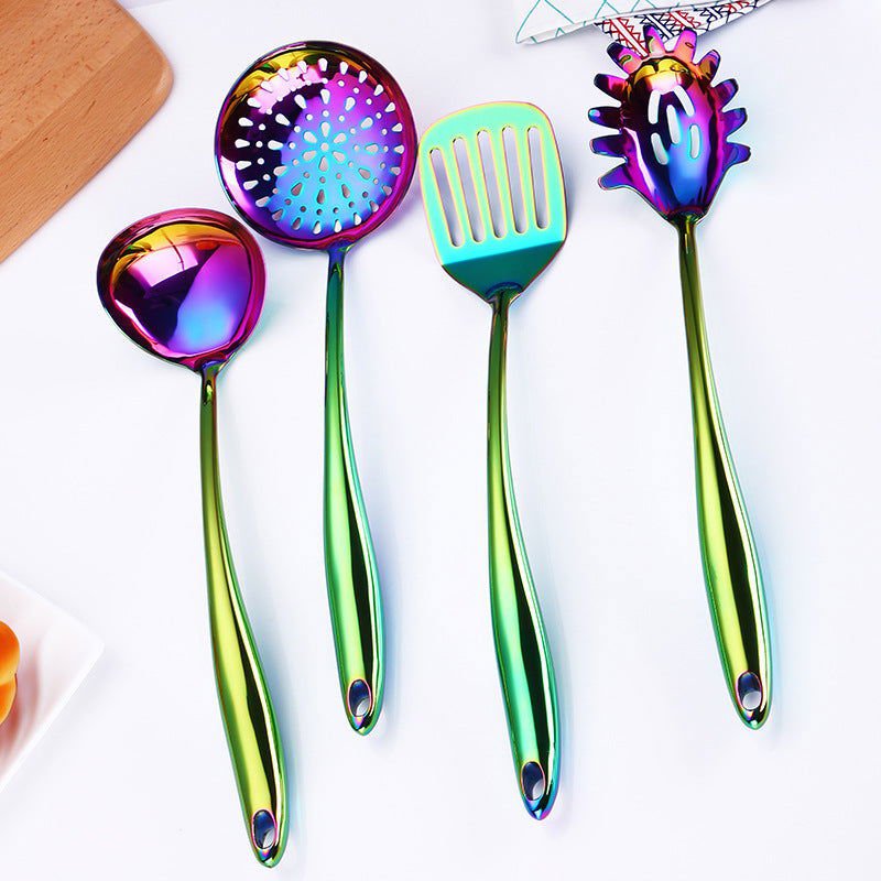 LovelyRLovely LovelyRLovely Rainbow Kitchen Utensils 4pcs set LovelyRLovely Rainbow Kitchen Utensils