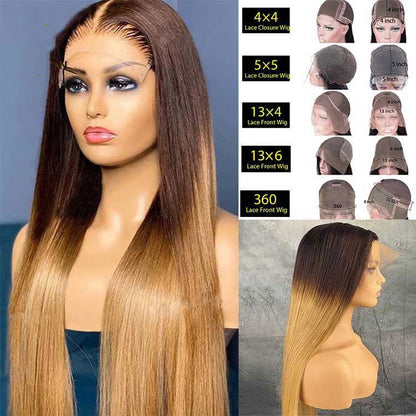 LovelyRLovely LovelyRLovely Real Hair Gradient Lace Wi LovelyRLovely Real Hair Gradient Lace Wig