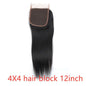 LovelyRLovely LovelyRLovely Real Human Hair Straight W 4X4 hair block / 12inch LovelyRLovely Real Human Hair Straight Weave