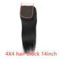 LovelyRLovely LovelyRLovely Real Human Hair Straight W 4X4 hair block / 14inch LovelyRLovely Real Human Hair Straight Weave