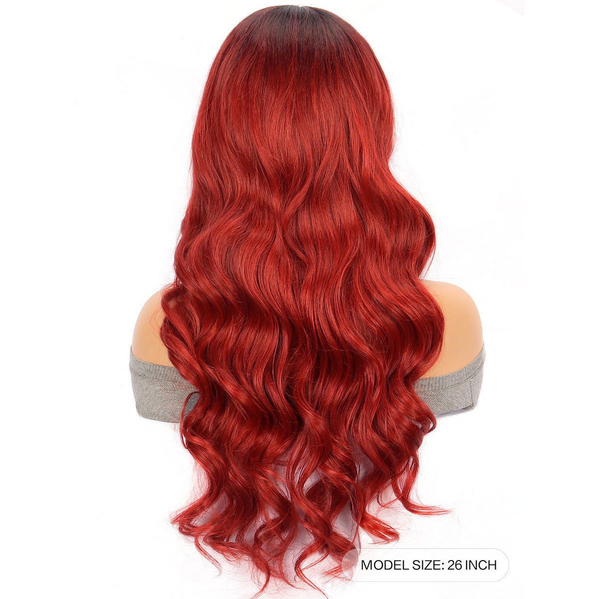 LovelyRLovely LovelyRLovely Red Curly Hair Wig Wine Red LovelyRLovely Red Curly Hair Wig