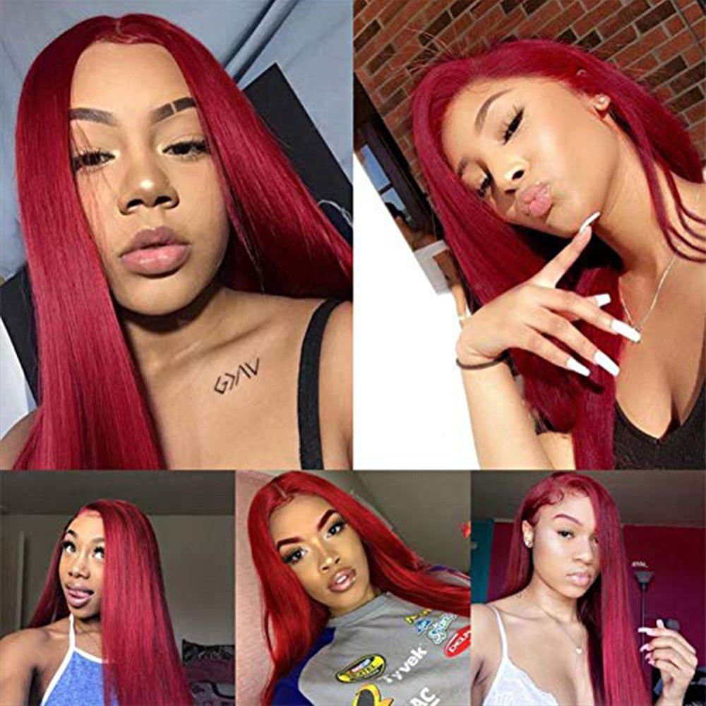 LovelyRLovely LovelyRLovely Red Human Hair Wig LovelyRLovely Red Human Hair Wig