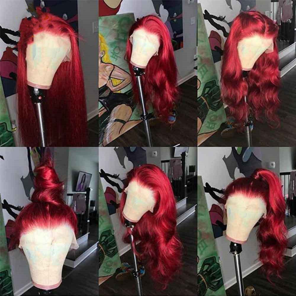 LovelyRLovely LovelyRLovely Red Human Hair Wig LovelyRLovely Red Human Hair Wig