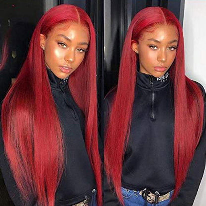 LovelyRLovely LovelyRLovely Red Human Hair Wig LovelyRLovely Red Human Hair Wig