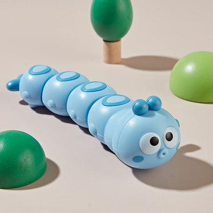 LovelyRLovely LovelyRLovely Retractable Baby Crawling Blue swaying caterpillar LovelyRLovely Retractable Baby Crawling Toy