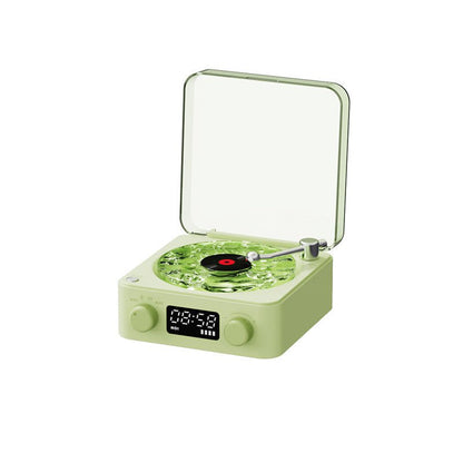 LovelyRLovely LovelyRLovely Retro Turntable Wireless B Green / USB / Chinese Version LovelyRLovely Retro Turntable Wireless Bluetooth Speaker