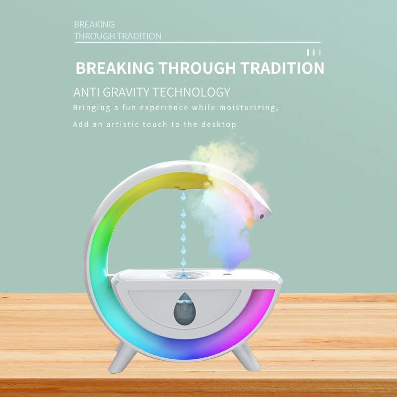 LovelyRLovely LovelyRLovely RGB Anti-Gravity Air Humid White / USB LovelyRLovely RGB Anti-Gravity Air Humidifier