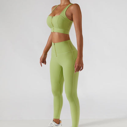 LovelyRLovely LovelyRLovely Ribbed One Shoulder Yoga P LovelyRLovely Ribbed One Shoulder Yoga Pants Set