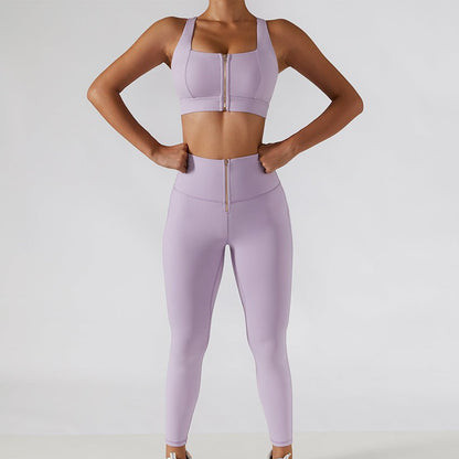 LovelyRLovely LovelyRLovely Ribbed One Shoulder Yoga P LovelyRLovely Ribbed One Shoulder Yoga Pants Set