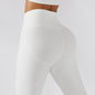 LovelyRLovely LovelyRLovely Ribbed One Shoulder Yoga P Swan white / Pants / 10M LovelyRLovely Ribbed One Shoulder Yoga Pants Set