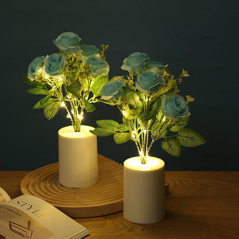 LovelyRLovely LovelyRLovely Rose Small Night Lamp Blue Rose Small Night Lamp LovelyRLovely Rose Small Night Lamp