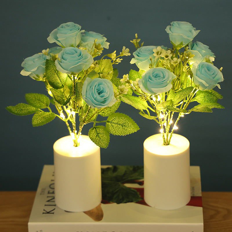 LovelyRLovely LovelyRLovely Rose Small Night Lamp Blue Rose Small Night Lamp LovelyRLovely Rose Small Night Lamp