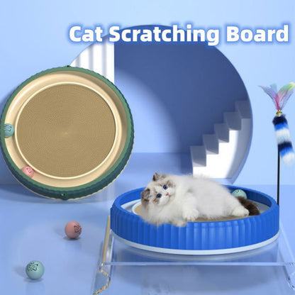 LovelyRLovely LovelyRLovely Round Cat Scratching Board LovelyRLovely Round Cat Scratching Board